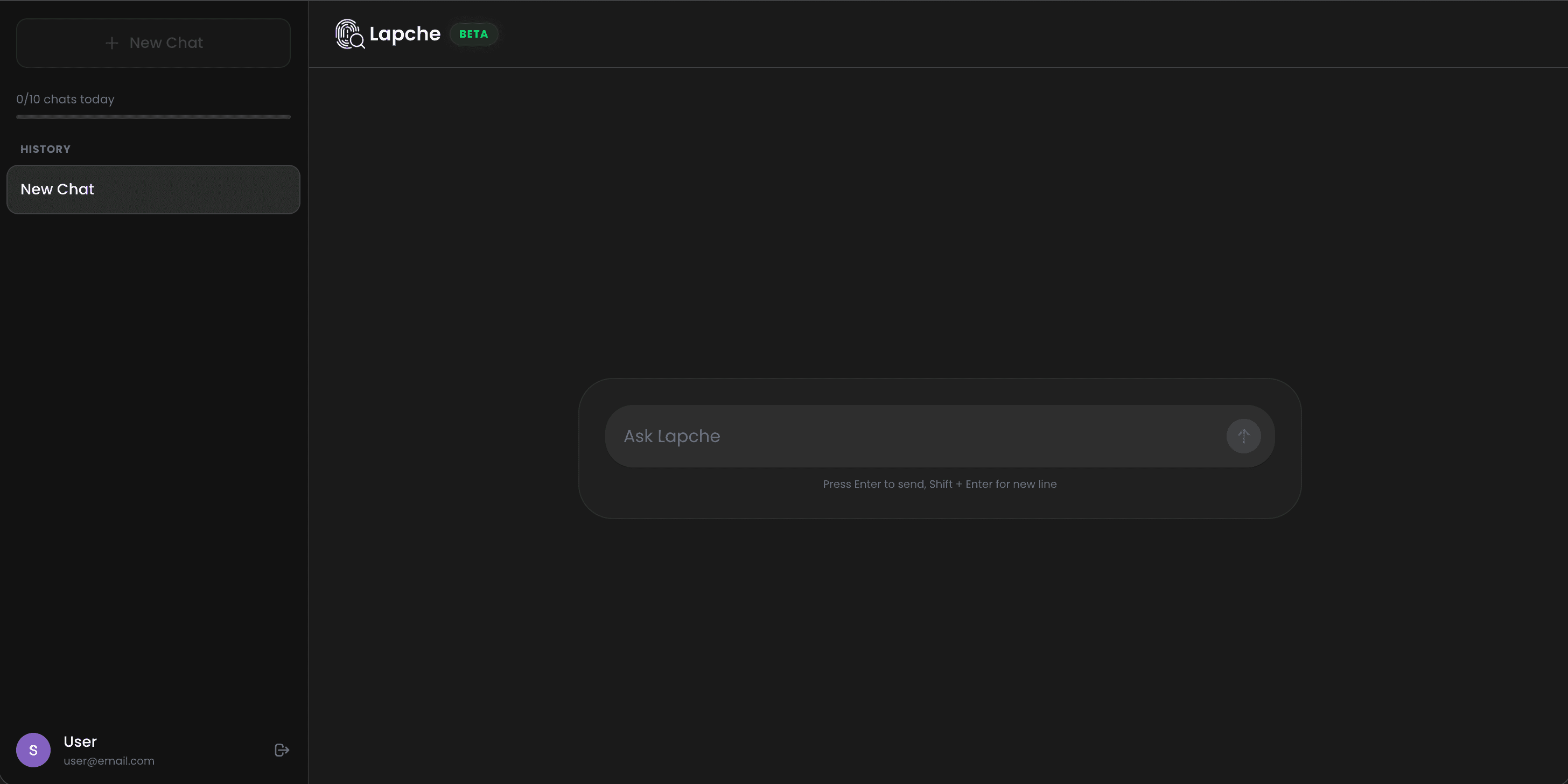Lapche Empty Interface